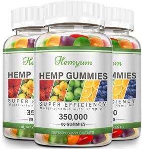 (3-Pack) Top quality Hemp Gummies Excess Energy – Large Efficiency Fruity Gummy with Hemp Oil – Natural Edibles Gummy – Non-GMO, Vegan, Lower Sugar, Designed in Usa