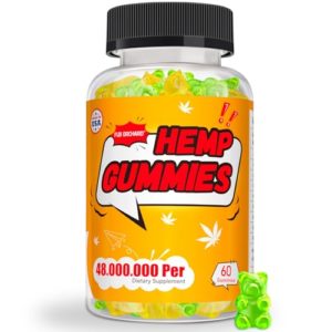 FUJI ORCHARD 48000mg Hemp Gummies High Efficiency – Hemp Gummies for Deep Bedtimes & Leisure – All-natural Hemp Oil Gummy for Grownups – Made in Usa – Gluten Cost-free & Vegan – 60 Rely